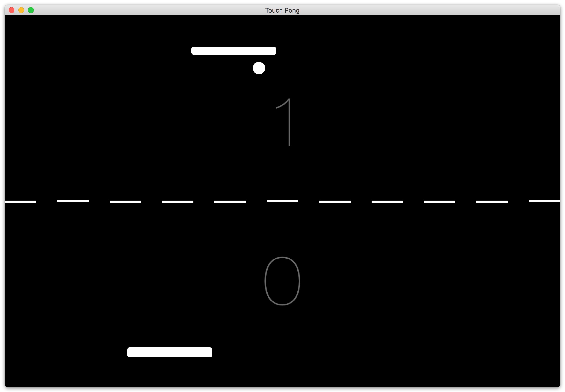 Touch Barを利用したピンポンゲーム Touch Pong Macの手書き説明書