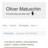 Overview · Downloads | oliver-matuschin.de