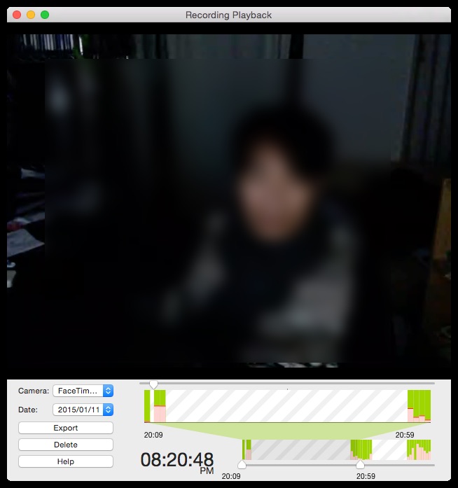 Webカメラからの映像をicloudに直接保存してiphoneやmacから閲覧 Dvr Webcam Macの手書き説明書