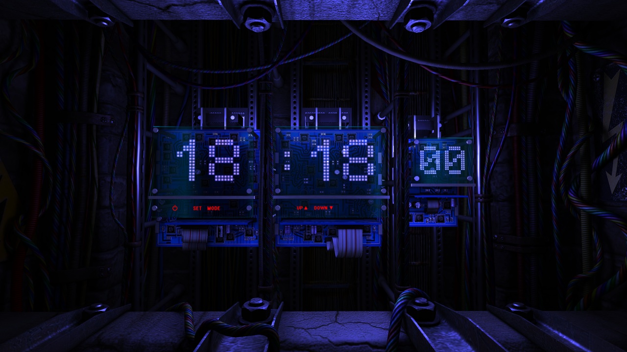 digital clock 3d screensaver 1.0