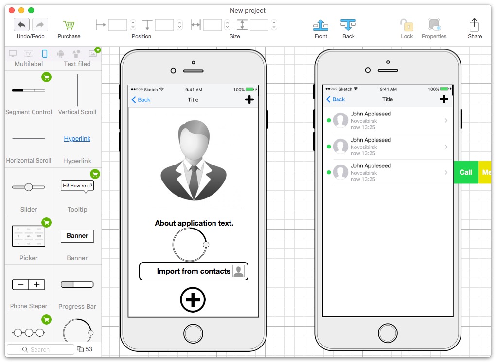 Ios Android テレビ向けアプリのモックアップを簡単に作成 Make My App Mockup Tools For Developers Macの手書き説明書