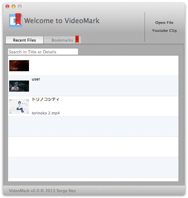 Videomark for mac mojave